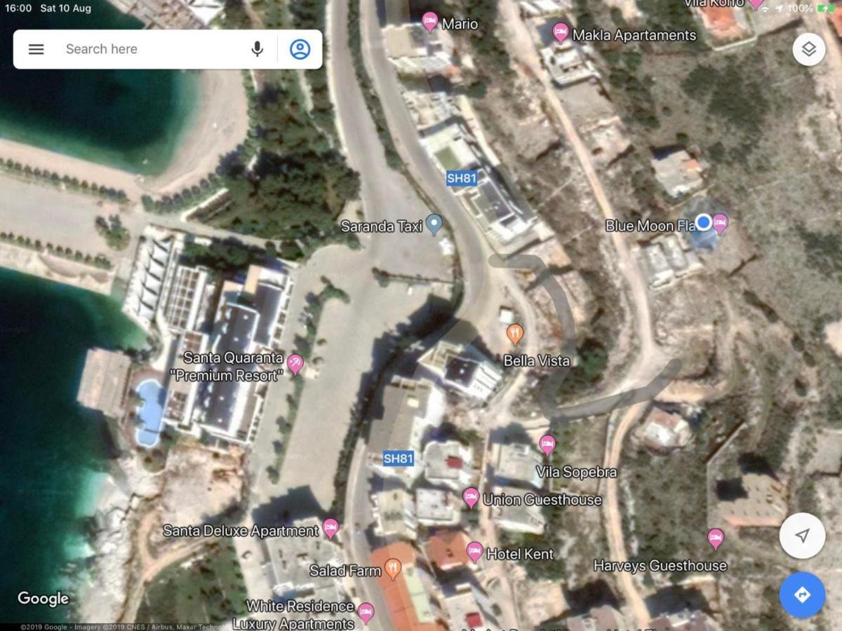 Bluemoon Suites Saranda Zewnętrze zdjęcie
